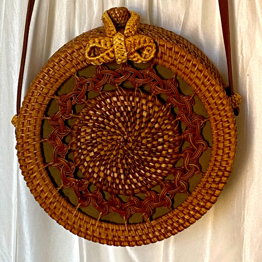 Handwoven Rattan Bag